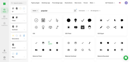Animated Icons from Icons8 screenshot