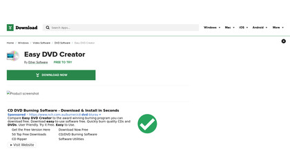 Free Easy DVD Creator image