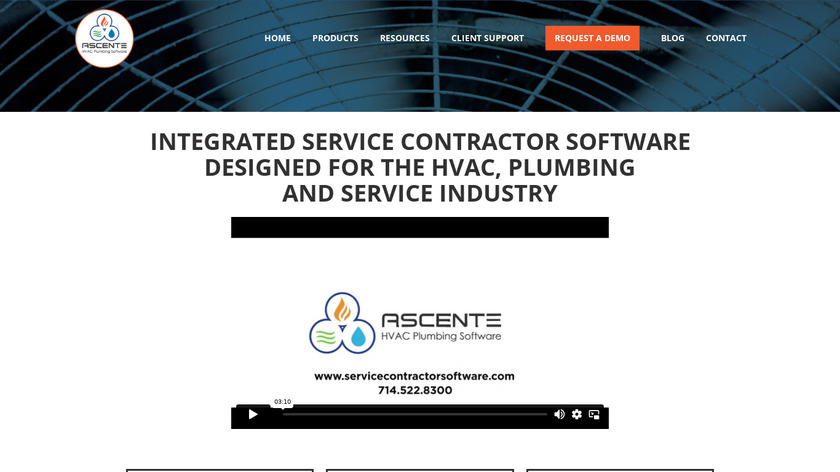 Ascente Landing Page