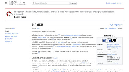 Infinidb image