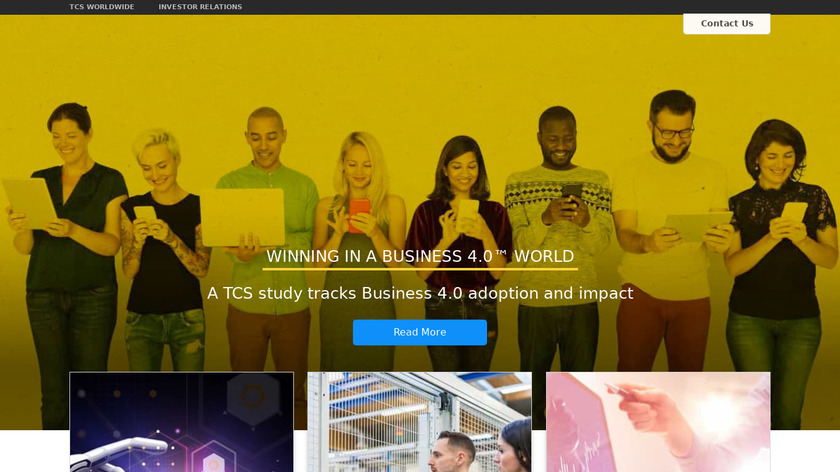 Tata Consultancy Services Landing Page
