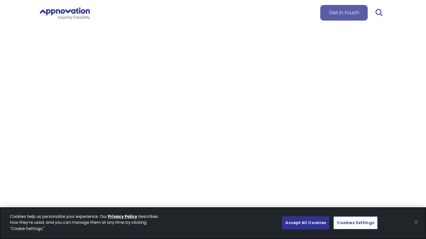 Appnovation Technologies Landing Page