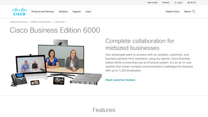 Cisco Business Edition 6000 image