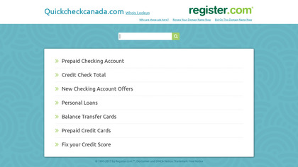Quickcheck Canada image