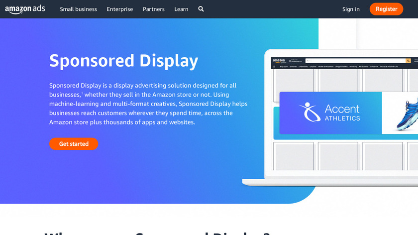 Amazon Display Ads Landing Page
