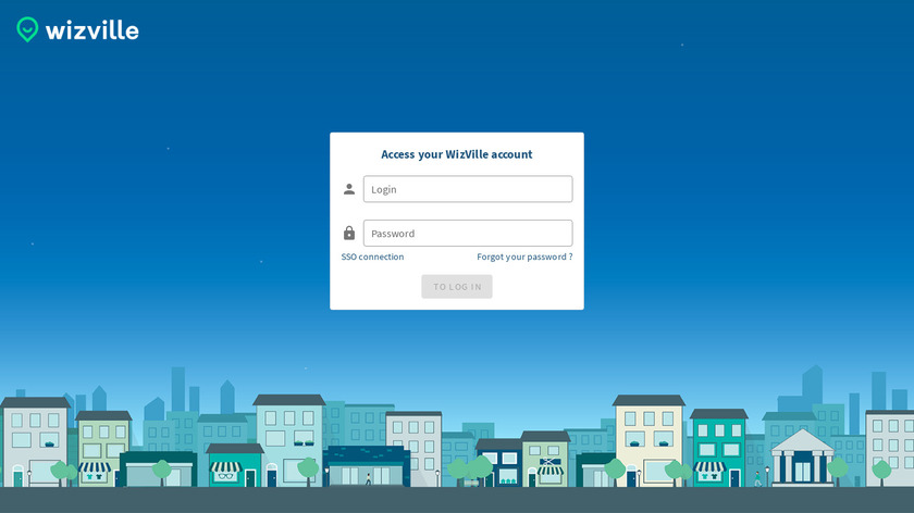 WizVille Landing Page