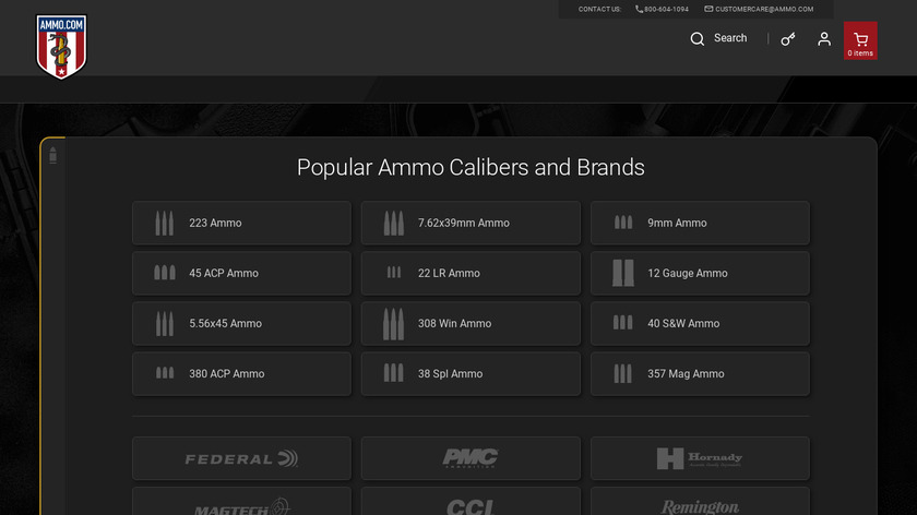 AMMO Landing Page