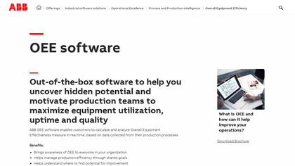 ABB OEE Software image