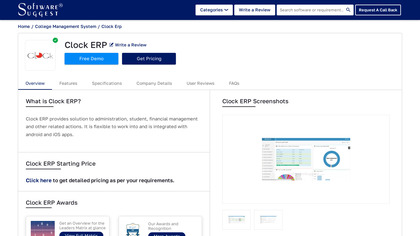 Clock ERP image