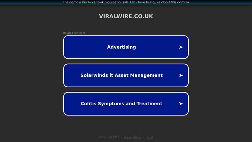 ViralWire Viral Video Website Landing Page