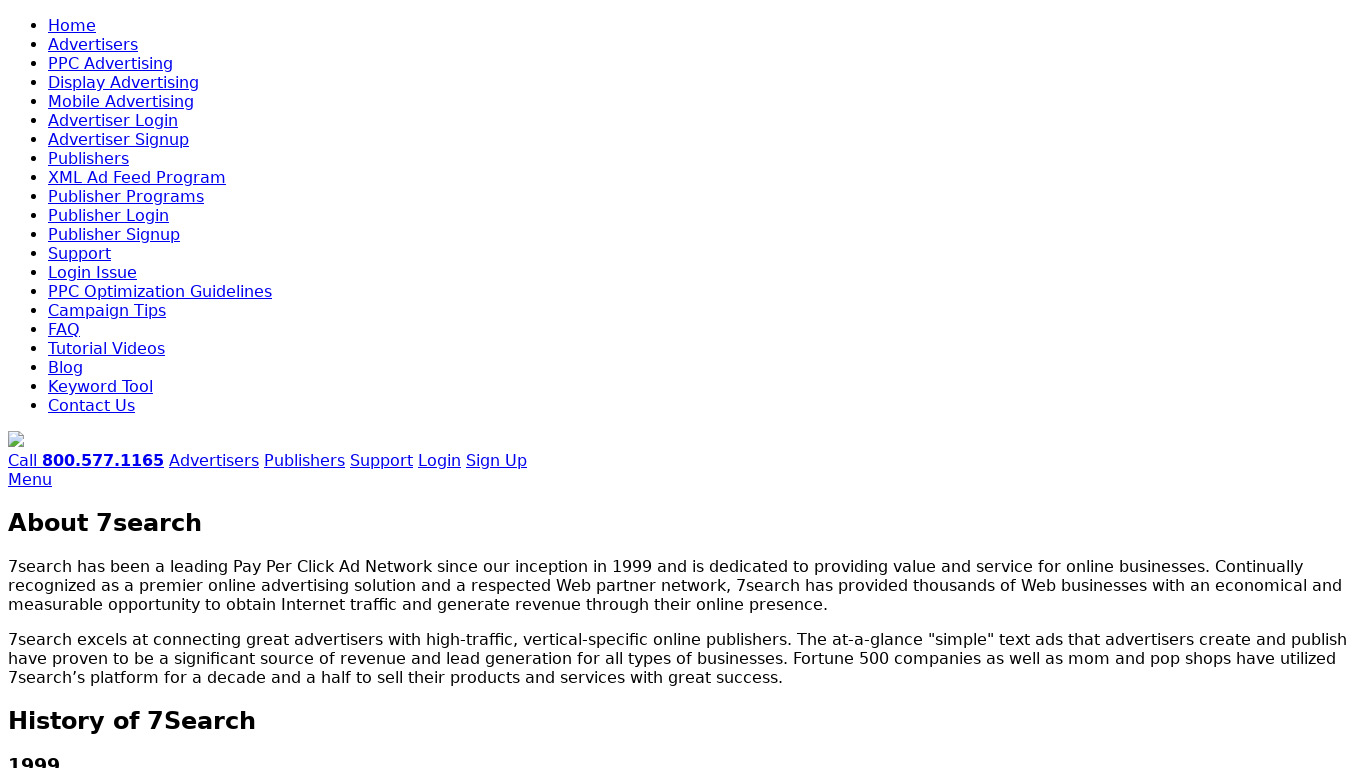 7searchppc.com 7Search.com Landing page