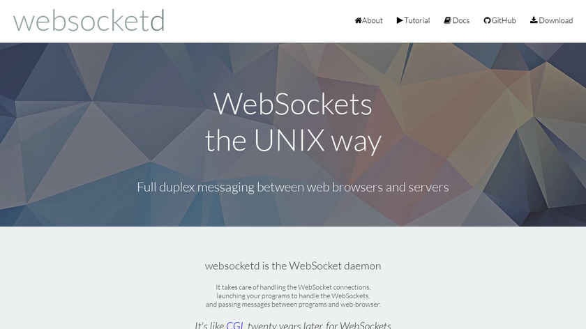 websocketd Landing Page