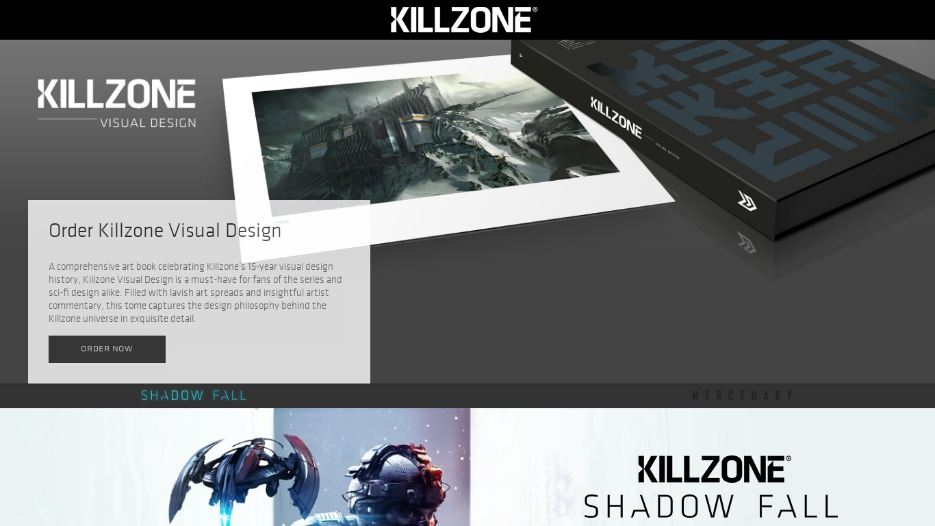Killzone Landing page