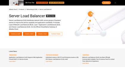 Alibaba Server Load Balancer image