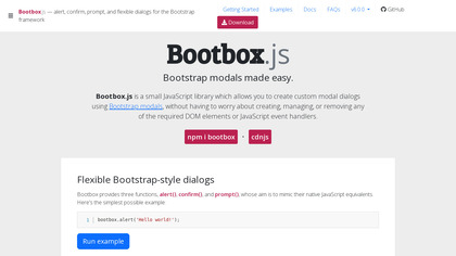 Bootbox.Js image