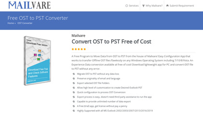 MailVare OST to PST Converter image