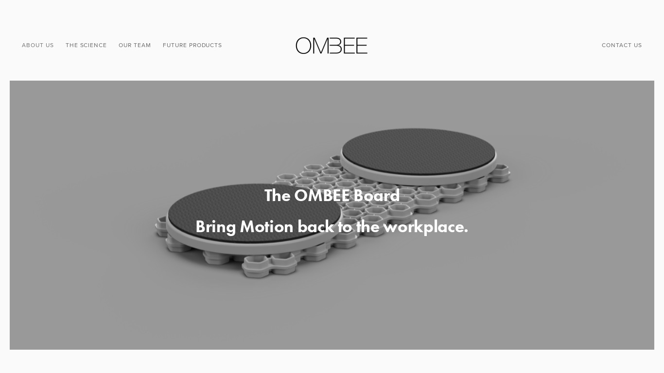 Ombee Landing page