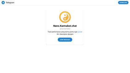 Karmabot for Telegram image