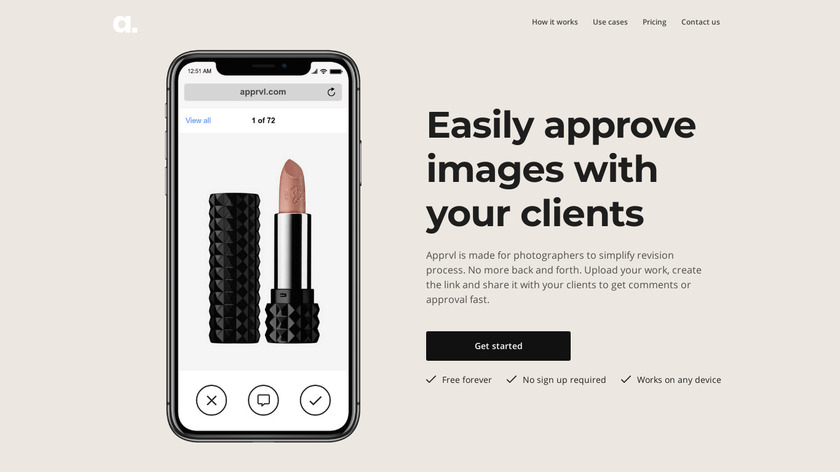 apprvl Landing Page