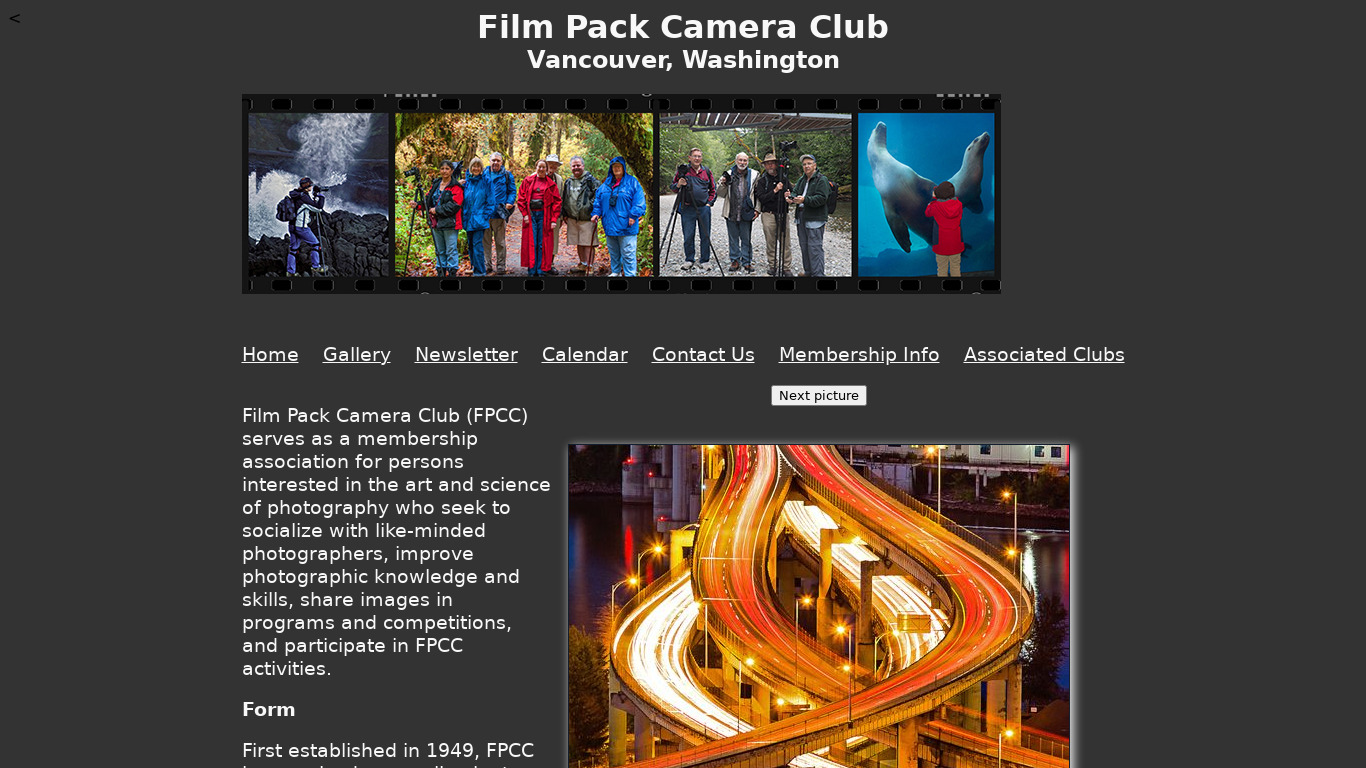 FilmPack Landing page