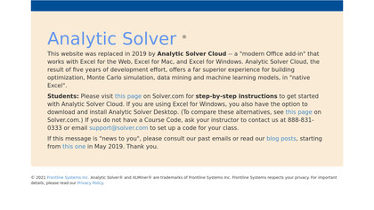 Analytic Solver image