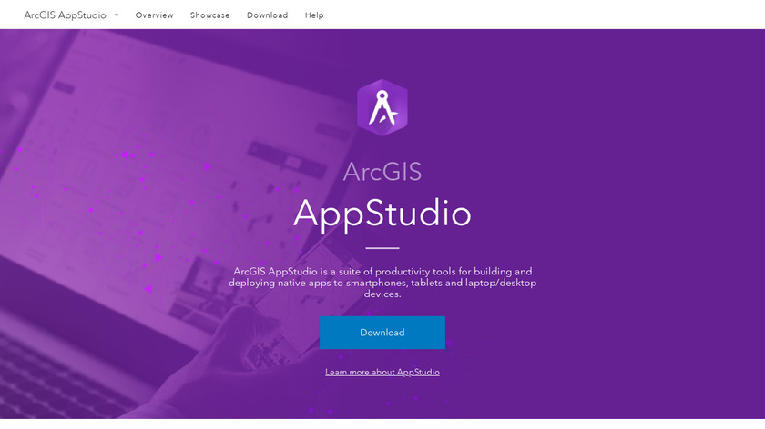 AppStudio for ArcGIS Landing Page