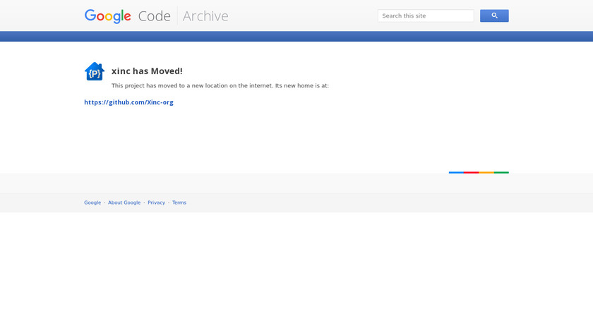 xinc Landing Page