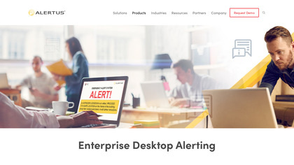 Alertus Desktop Notification image