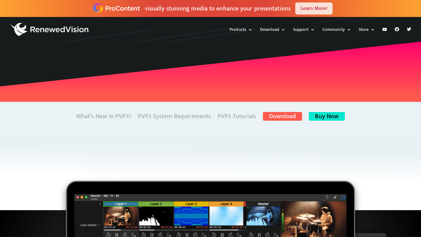 ProVideoPlayer Landing page