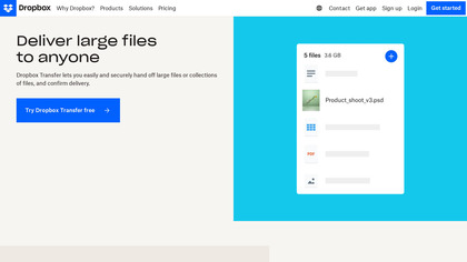 Dropbox Transfer image