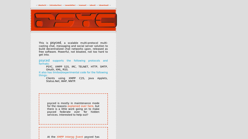 Psyced Landing Page