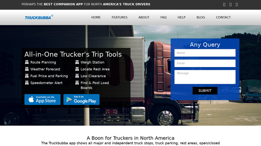 Truckbubba Landing Page