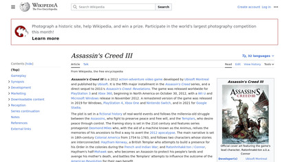 Assassin’s Creed III image