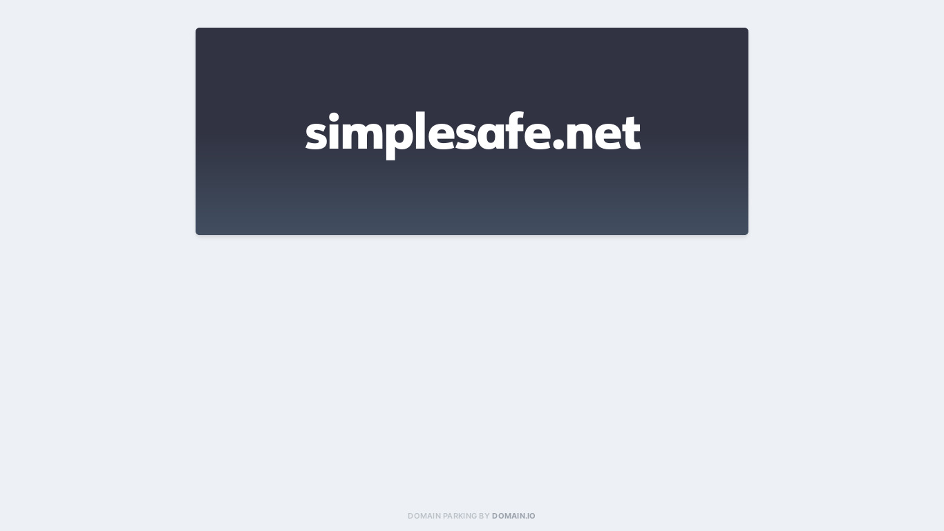 simplesafe Landing page