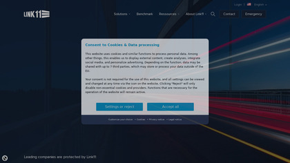Link11 DDoS Protection Cloud image