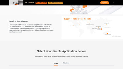 Alibaba Simple Application Server image