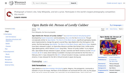 Ogre Battle 64 image
