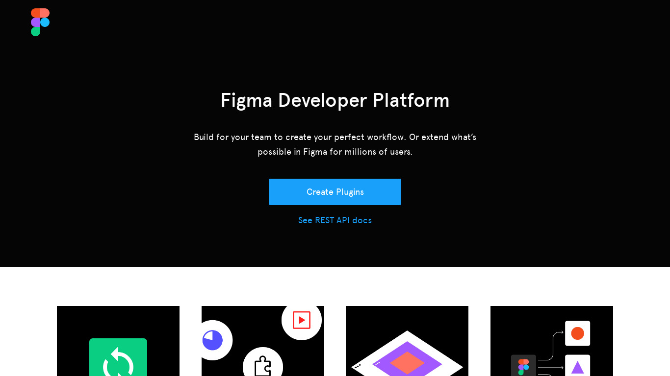 Figma Platform Landing page