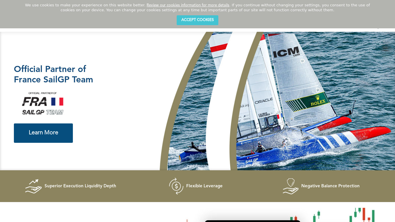 ICM Landing page