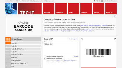Barcode Generator Software image