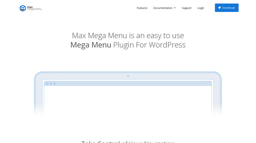 Max Mega Menu Landing Page