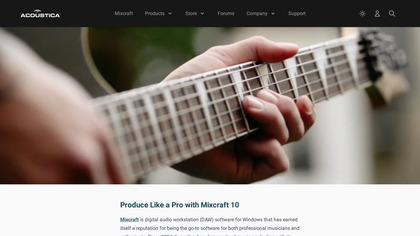 Acoustica Mixcraft 8 Pro Studio image
