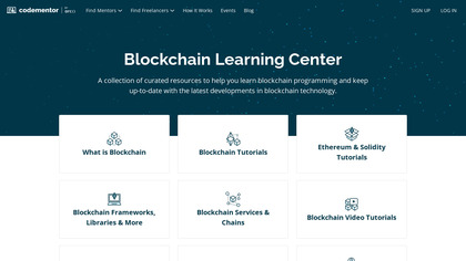 codementor.io Blockchain Learning Center image