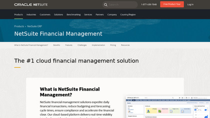NetSuite Financial Management image
