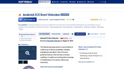 Android ICS Root Unlocker image