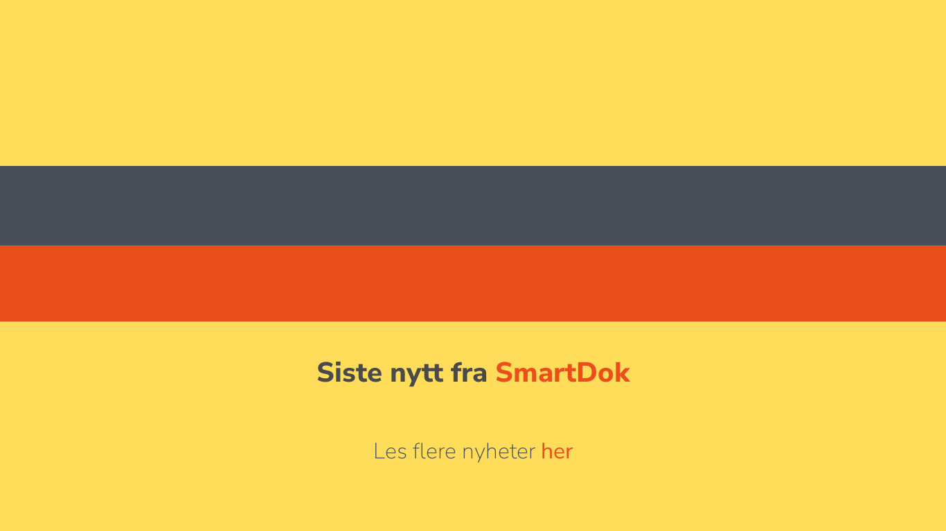 SmartDok Landing page