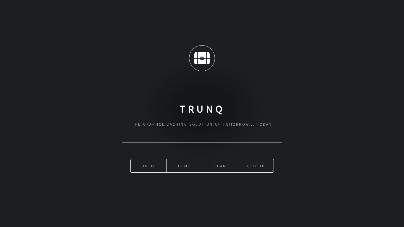 TrunQ Landing page