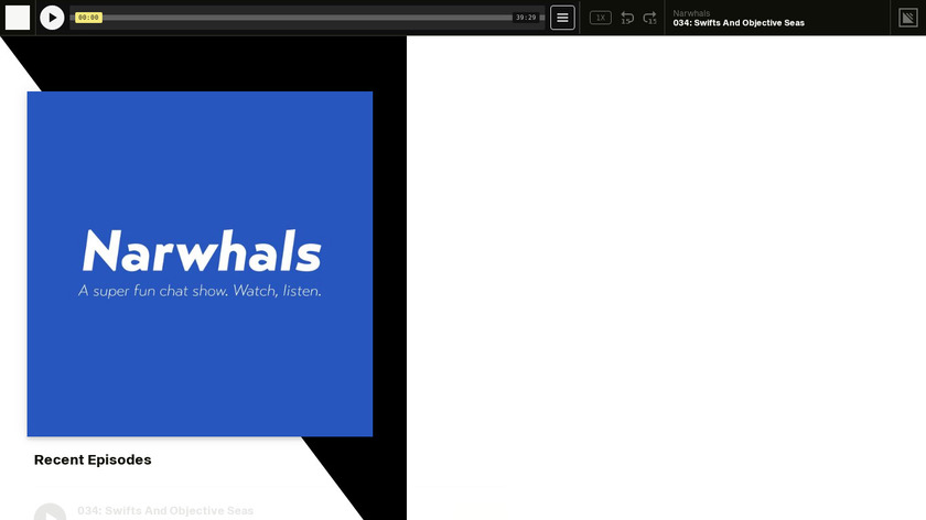 Narwhals Landing Page