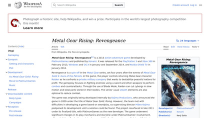 Metal Gear Rising: Revengeance image