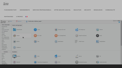 FusionDirectory image